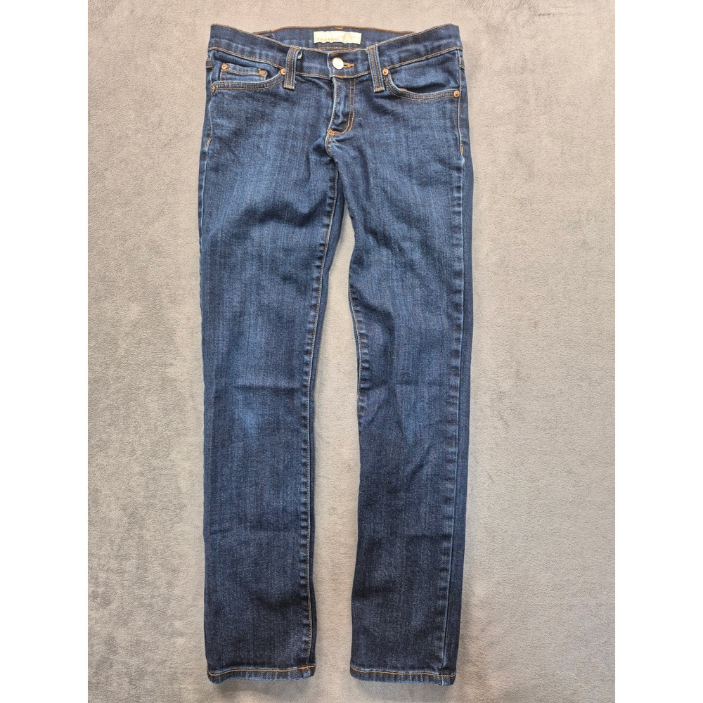 Flying Monkey Kids Stretchy Dark Wash Straight Leg Jeans Blue Denim Pants L1072
